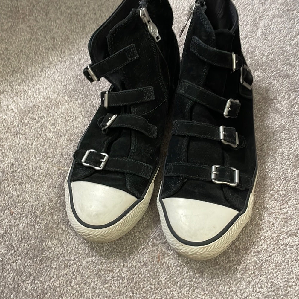Size 37/7 ash buckle shoes